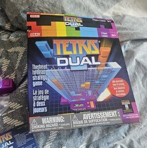 Tetris Dual Strategy Game Tabletop Version